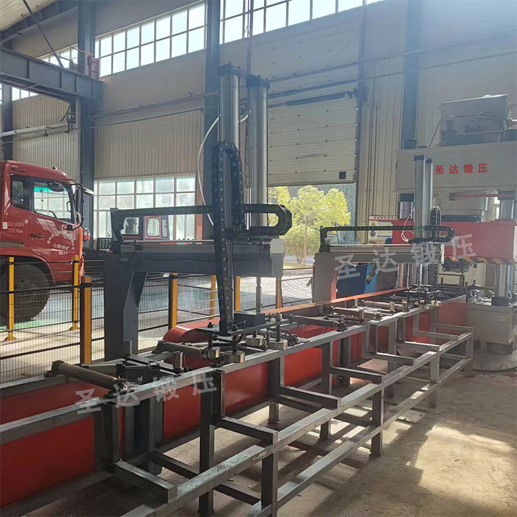 630噸錨桿托盤生產線客戶現場 630噸錨桿托盤生產線客戶現場